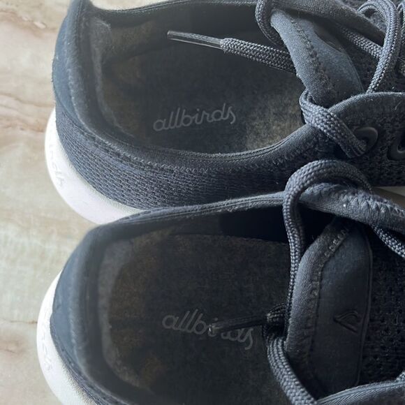 Allbirds Men Tree Runners TR M8 Black Sustainable Sneaker Shoes Size 8 - Picture 3 of 6